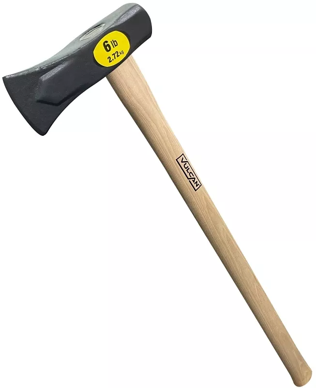 0012385 6 Lb Splitting Maul With Wooden Handle, 33-5/8 In Length