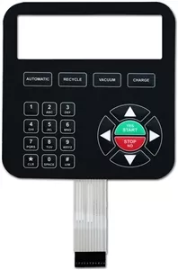 024-80126-00 RTI Keypad Membrane (RHS980)