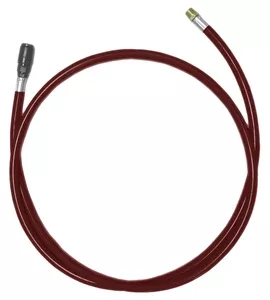 0901-56-92-2 AEC Red Pressure Hose Assembly 92'' x 3/8 MPT Coupling End