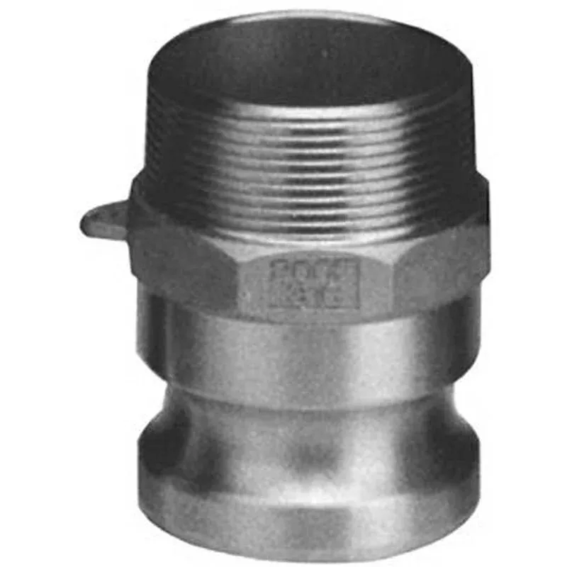 1-1/2″ Male CAM by Male Thread – Type F – 316 Stainless Steel – Part #: F150-SS
