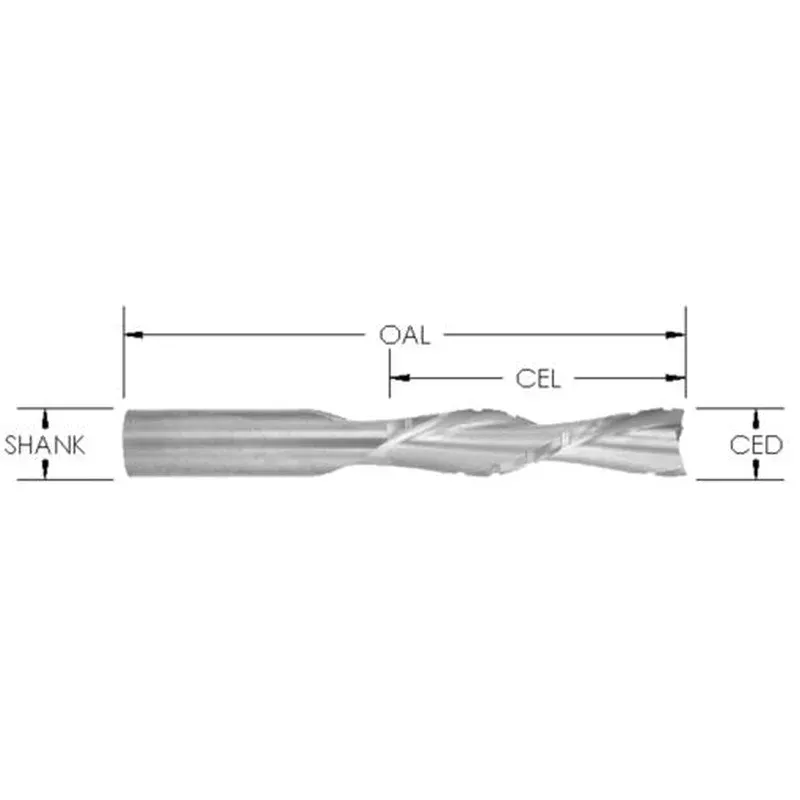 1/2 Cd Cb X 1 1/4 Cl X 1/2 Shk X 3 Oal X 2 Fl Down Spiral