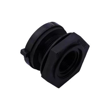 1" Female Poly Bulkhead Tank Fitting