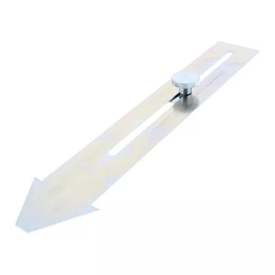 3B Sharpening Template for Stihl Brush Knives - OEM 40208905500