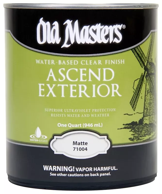 Ascend Exterior, Matte, Clear, 1-qt.