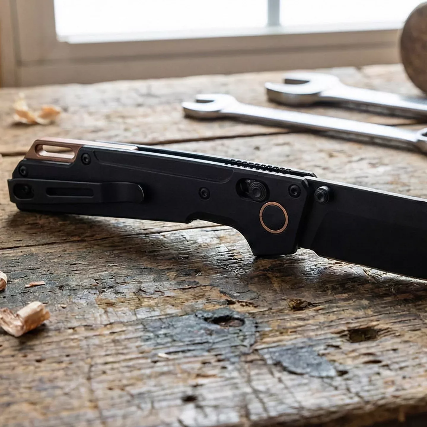Bear & Son ~ Bear Ops Nekama™ I Aluminum Handle Knife