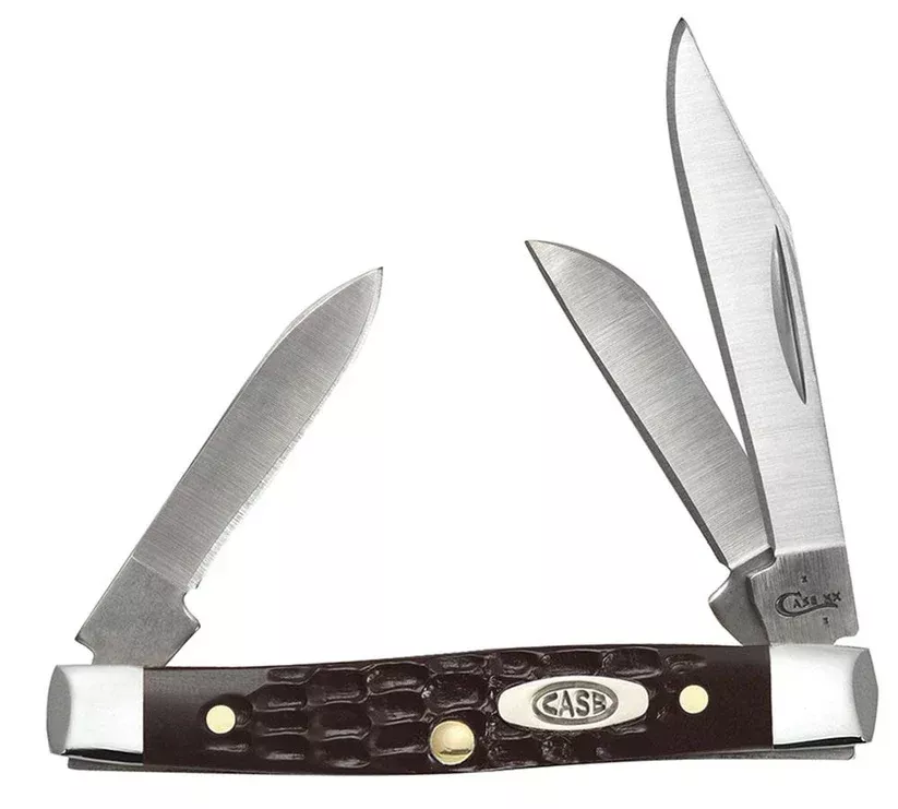 Brown Synthetic Small Stockman (00081)