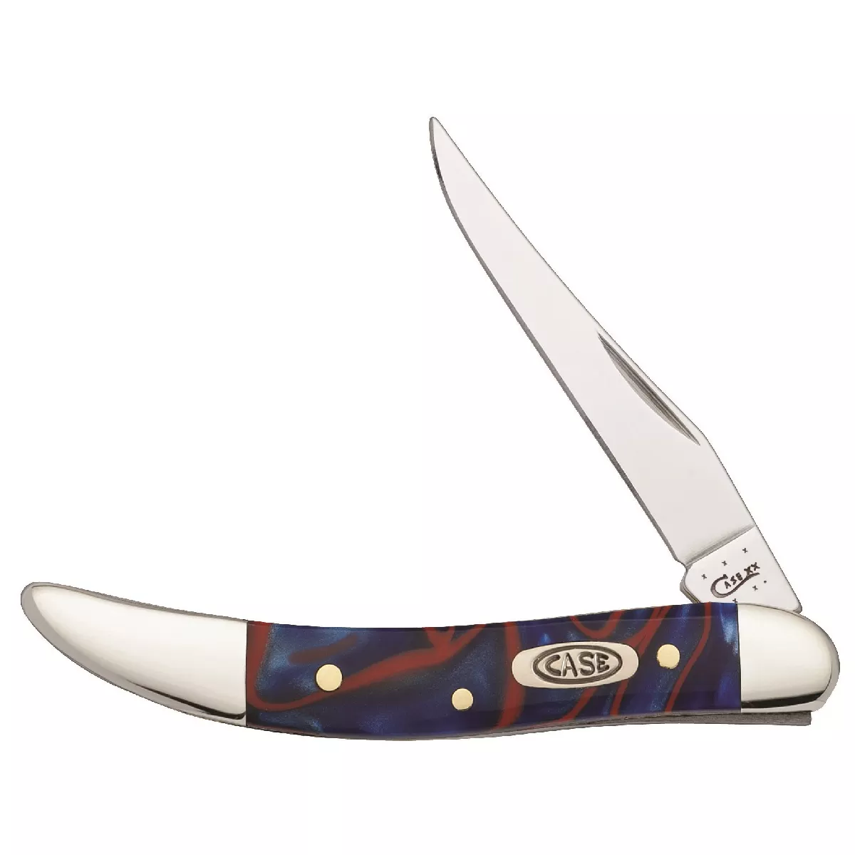 C11202 W.R. Case 2014 Kirinite Patriot Small Texas Toothpick (1010096 ss