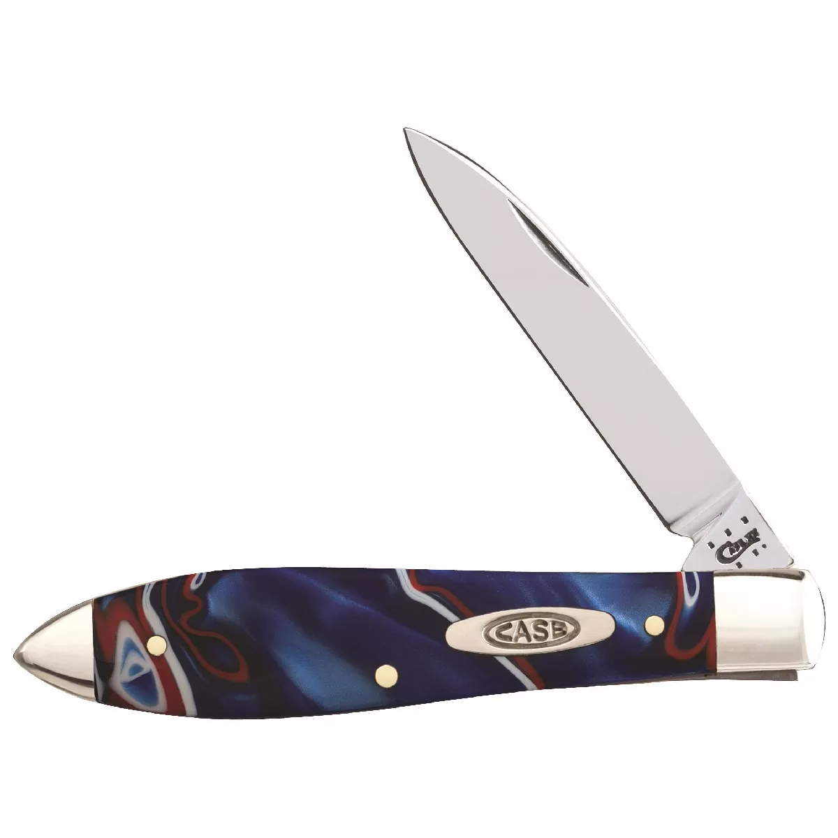 C11203 W.R. Case 2014 Kirinite Patriot Tear Drop (TB101028 ss)