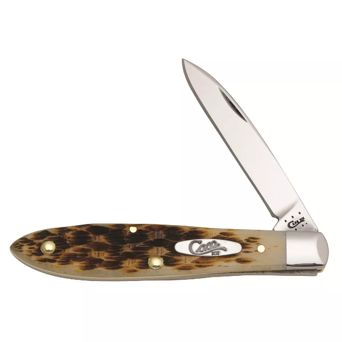 C246 W.R. CaseBose Amber Bone Teardrop Jack (TB61028ss)