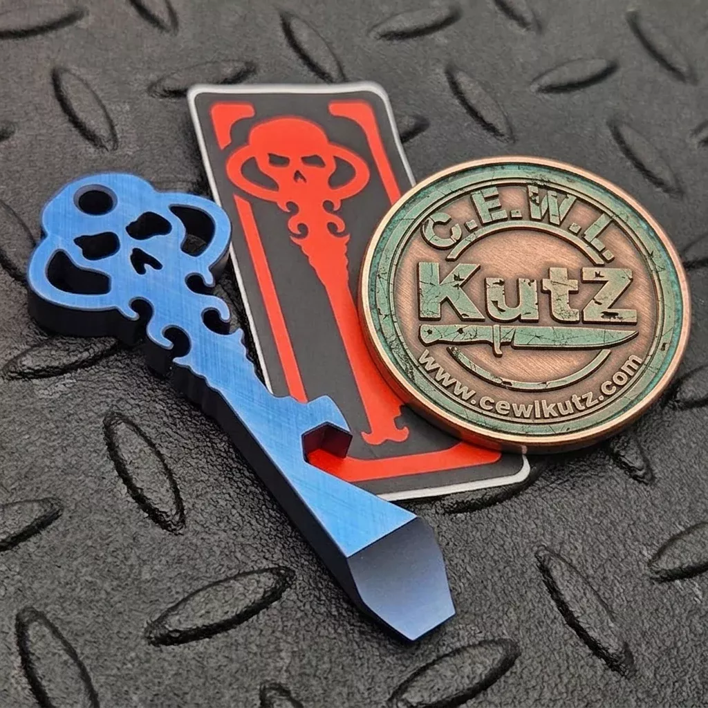 Chavez ~ Skeleton Key Pry Bar ~ BlueTi