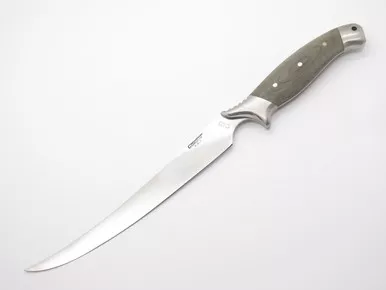*Crooked Blade* Vintage Condor 85SSG Seizo Imai Seki Japan Fishing Fillet Knife