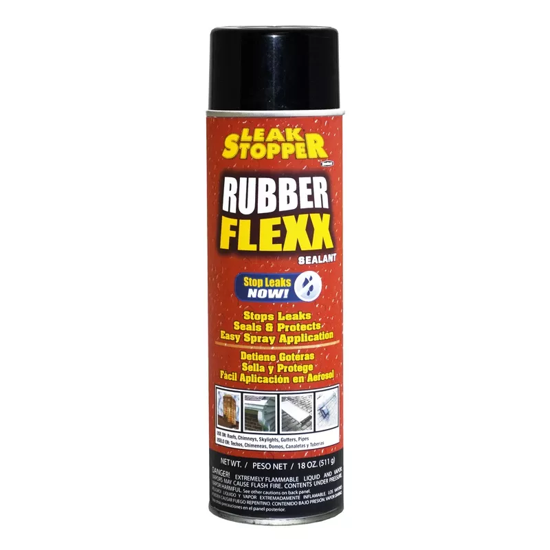 Rubber Flexx Sealant, Black, 18-oz. Aerosol