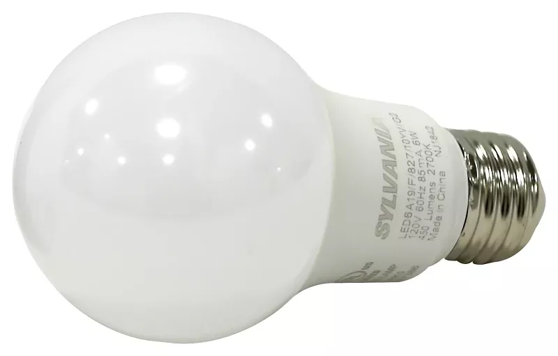 Sylvania 74077 A19 Led Light Bulbs, 40 Watt, 120 Volts, 2 Bulb