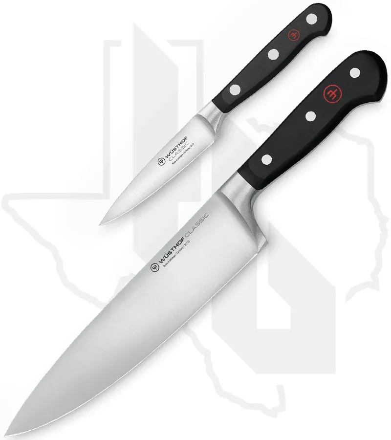 Wusthof Classic 2 Pc Starter Set 1120160206 - Black