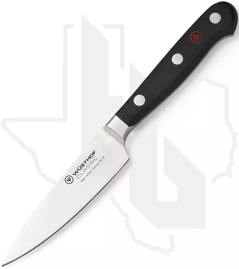 Wusthof Classic 4 in. Extra Wide Paring Knife 1040133410 - Black