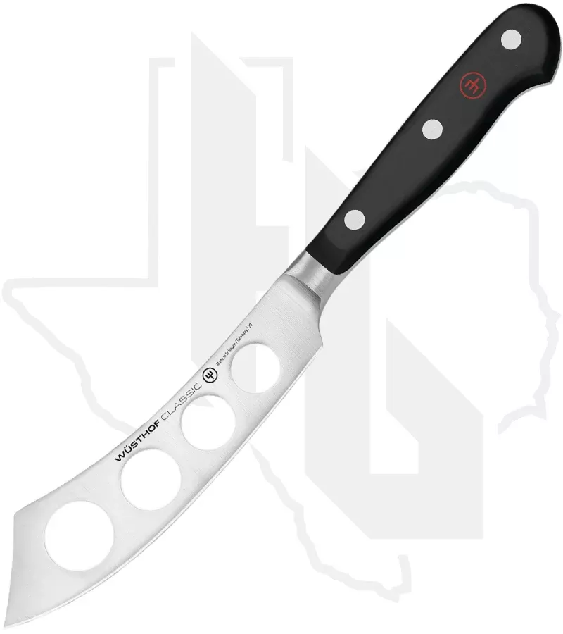 Wusthof Classic 5 in. Soft Cheese Knife 1040132714 - Black