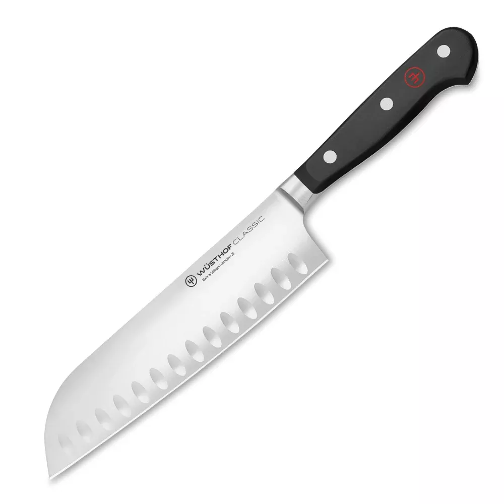 Wusthof Classic 7" Hollow Edge Santoku Knife