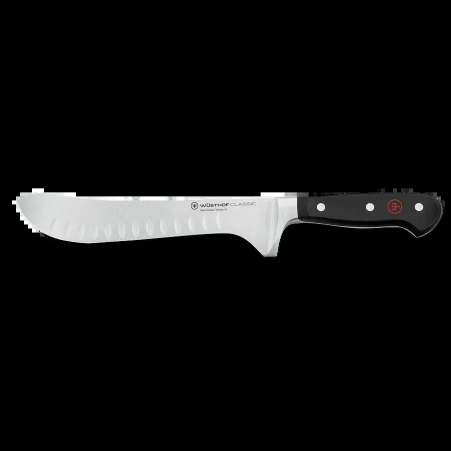 Wusthof Classic 8" Artisan Butcher Knife, Hollow Edge