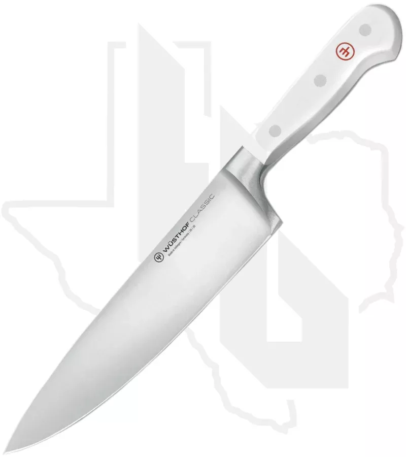Wusthof Classic 8 in. Chef's Knife 1040200120 - White