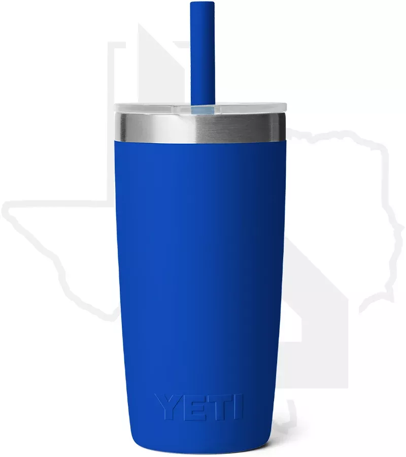 YETI 10oz Jr Tumbler w/ Silicone Straw Lid 21071507774 - Royal Blue