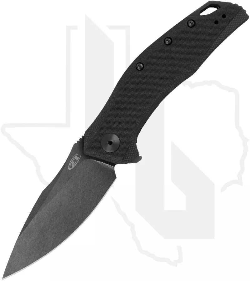 Zero Tolerance 0357BW - Black G-10, Blackwashed