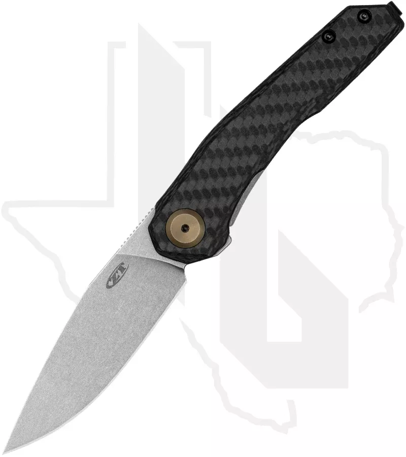 Zero Tolerance 0545 - Carbon Fiber, Titanium, Stonewashed