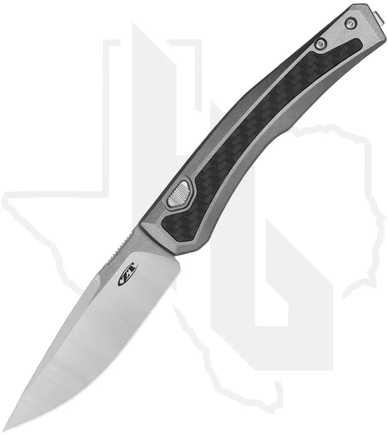 Zero Tolerance 0556 - Titanium, Carbon Fiber Inlay, Satin