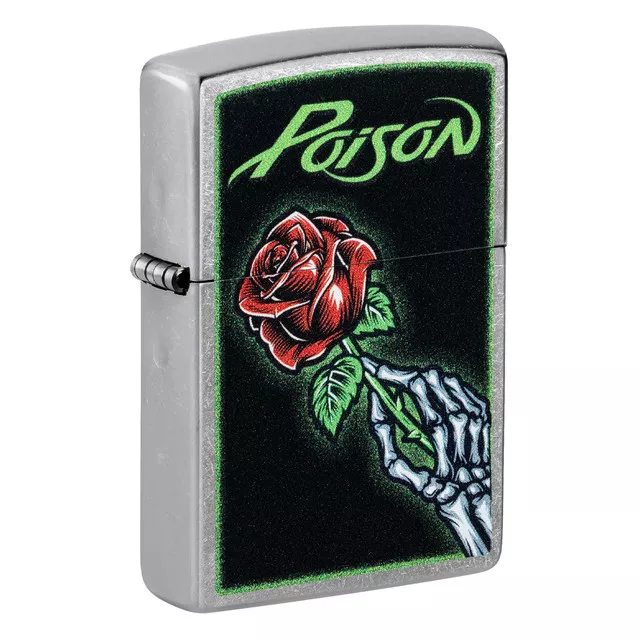 Zippo Chrome Poison Lighter