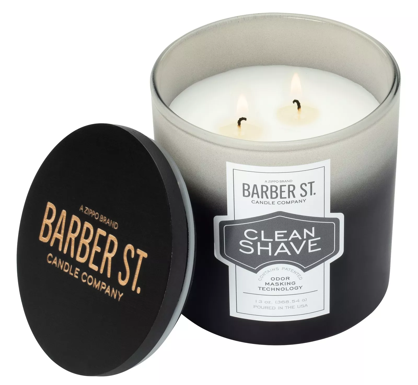 Zippo Clean Shave 13oz Odor Masking Candle