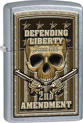 Zippo Defending Liberty 2nd Amendment Lighter