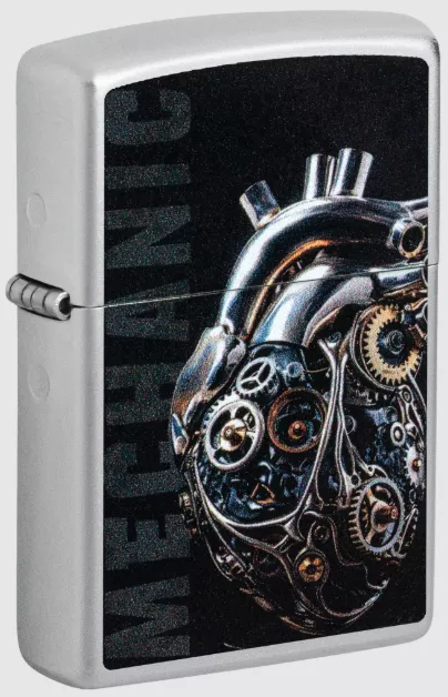 Zippo Engine Gears and Pipes Mechanic Lighter