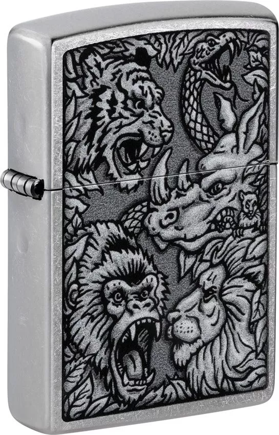 Zippo Jungle Design