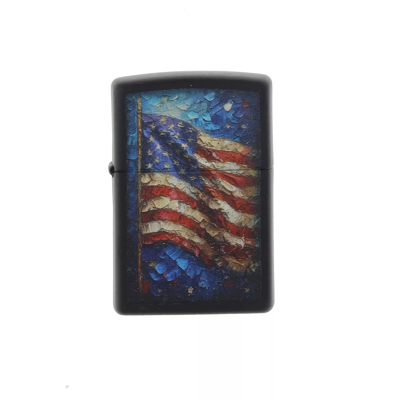 Zippo Painted American Flag Lighter