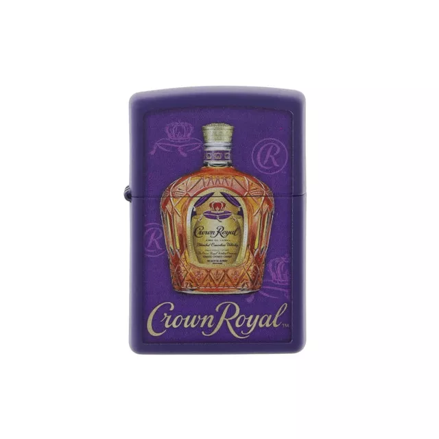Zippo Purple Crown Royal Classic Lighter