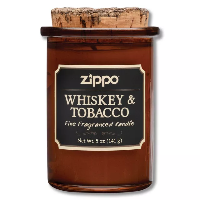 Zippo Whiskey and Tobacco 5oz Candle
