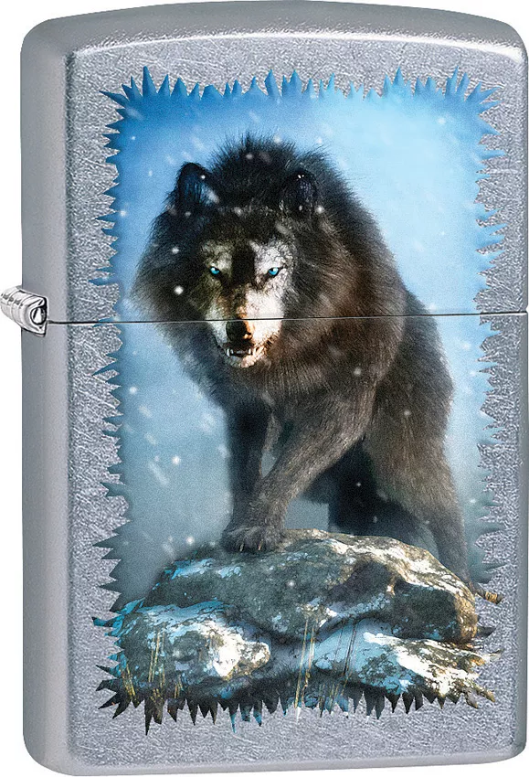 Zippo Wolf Design Lighter