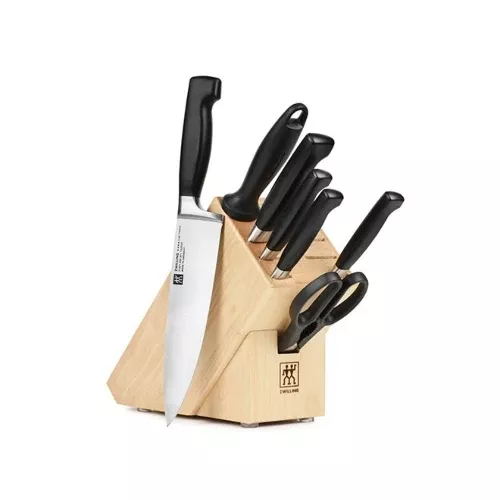 Zwilling Four Star 8pc Knife Block Set