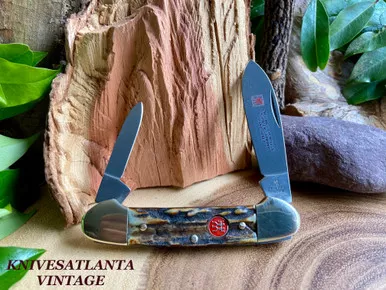 ZWILLING J.A. HENCKELS HK-12-S Genuine Stag Canoe