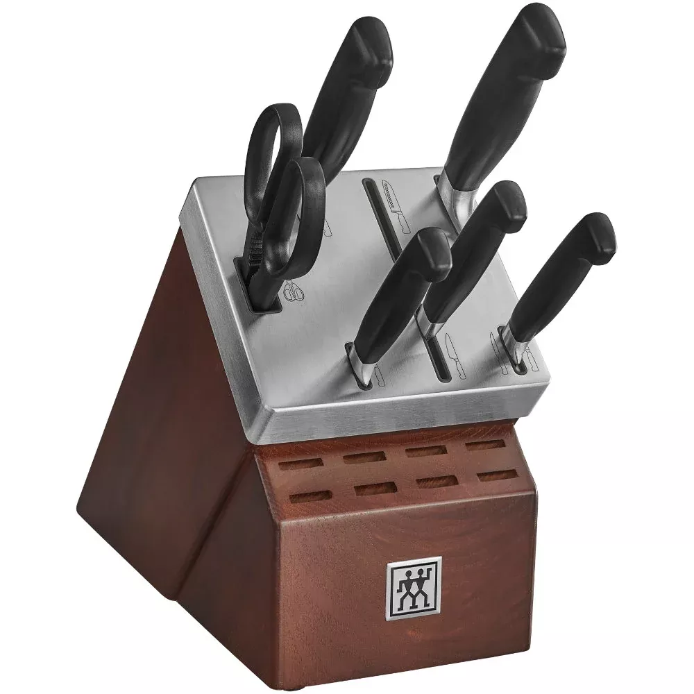 Zwilling TWIN Four Star 7-Piece Self-Sharpening Block Set